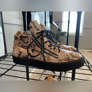 Giuseppe Zanotti Kriss Python Sneakers